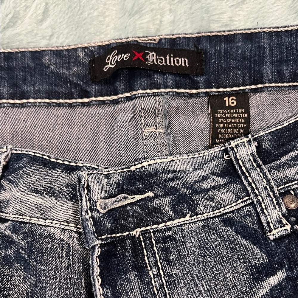 Love Nation Blue Boot Cut Jeans